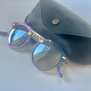 *NEW* ST. LOUIS MIRRORED Sunglasses - Opal 24K